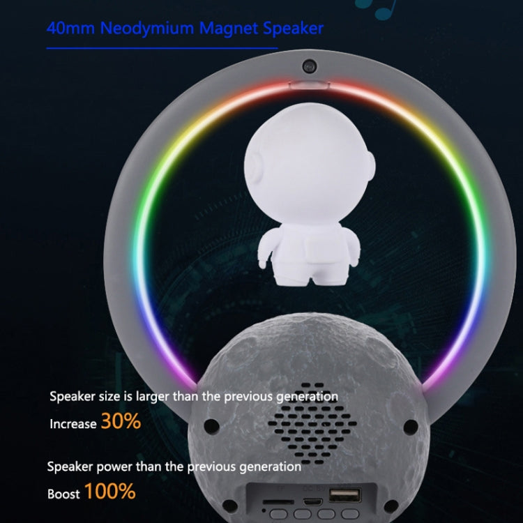 Y-598 Suspended Astronaut Bluetooth Speaker RGB Light Subwoofer Ornament,Spec: 598B Golden - Desktop Speaker by PMC TechLife | Online Shopping South Africa | PMC TechLife