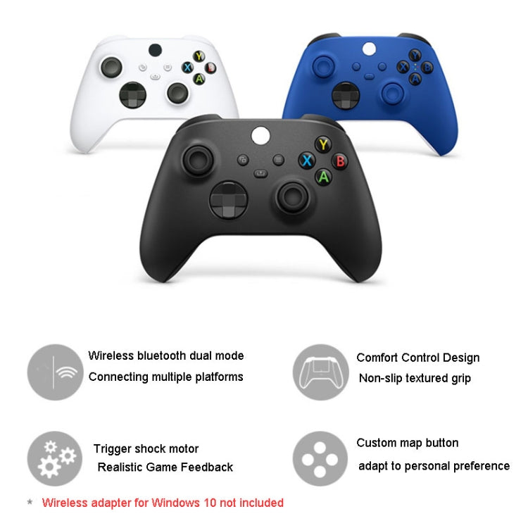 For Xbox Series X/S Bluetooth Wireless Controller Gamepad Joystick(Black) - Gamepad by PMC TechLife | Online Shopping South Africa | PMC TechLife