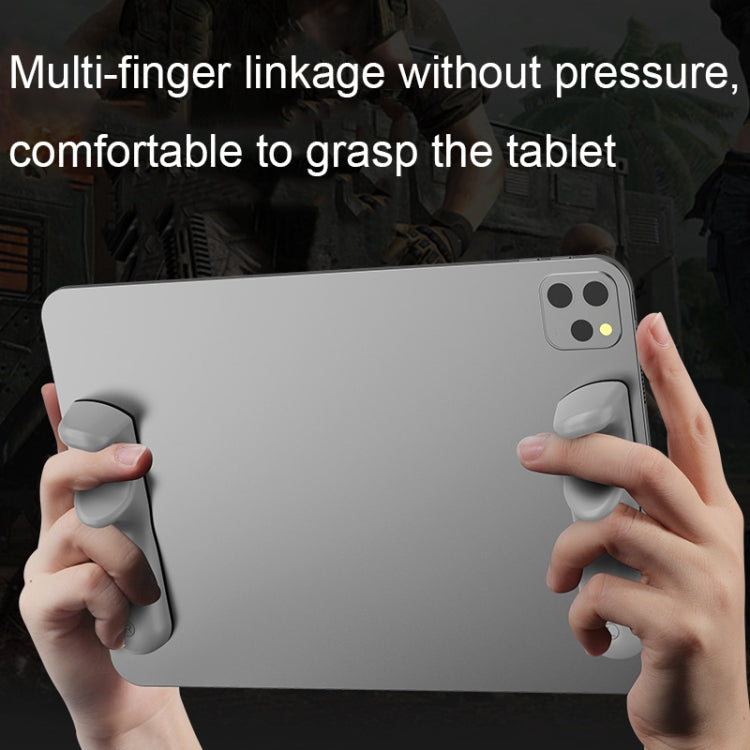 Tablet Stand Silicone Handle Grip Portable Tablet PC Gaming Auxiliary Finger(Gray) - Controller Gamepad by PMC TechLife | Online Shopping South Africa | PMC TechLife