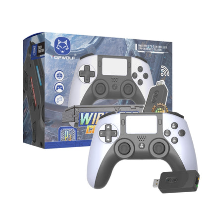 For PS5/ PS4/PC Wireless WIFI Controller Bluetooth DualSense Gamepad Joysticks(Black) - Gamepads by PMC Jewellery | Online Shopping South Africa | PMC Jewellery