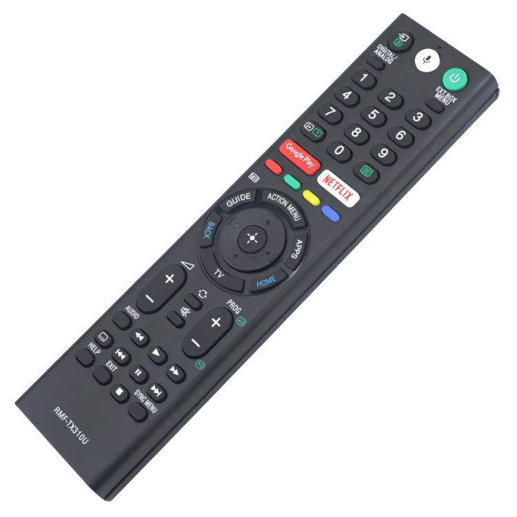 RMF-TX310U For Sony 4K Ultra HD Smart LED TV Voice Remote Control Replacement(Black) - TV by PMC Jewellery | Online Shopping South Africa | PMC Jewellery