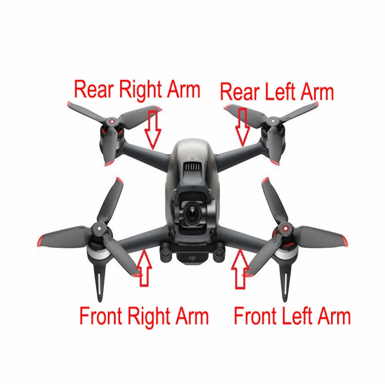 For DJI FPV Drone Arm Parts Replacement Spare Part ,Spec: Left Front - free shipping - PMC TechLife - Order now!
