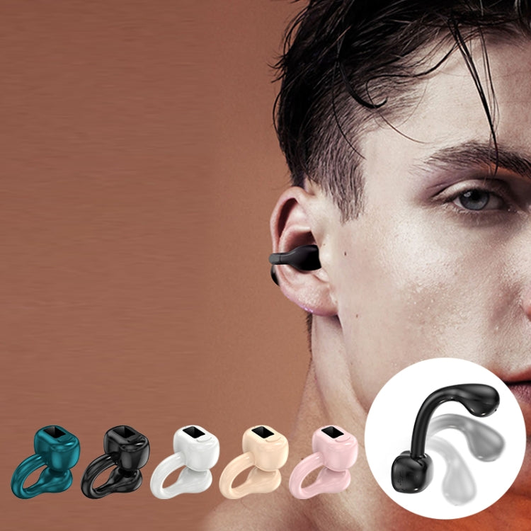 M10 IPX5 Waterproof Ear Clip Bluetooth Earphones, Style: Doble Pink - Bluetooth Earphone by PMC TechLife | Online Shopping South Africa | PMC TechLife