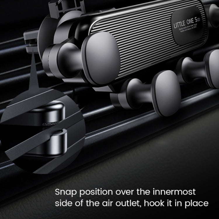 S03 Vehicle Air Outlet Gravity Navigation Mobile Phone Holder, Color: Black Eagle Mouth - Car Holders by PMC TechLife | Online Shopping South Africa | PMC TechLife