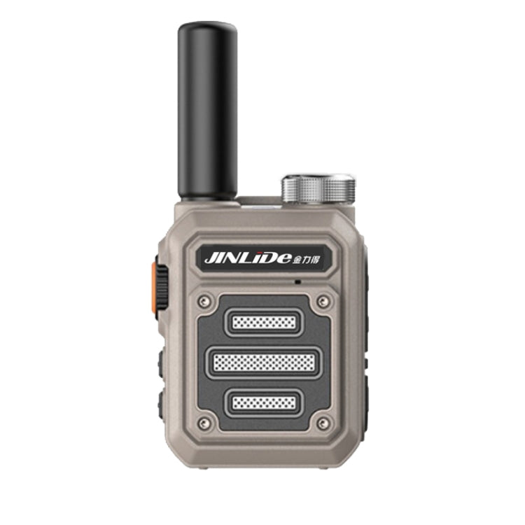 JINLIDE 3-5km 8W 6000mAh Hand-held Walkie Talkie Wireless Copy Frequency Ham Radio, CN Plug(Yellow) - Handheld Walkie Talkie by PMC TechLife | Online Shopping South Africa | PMC TechLife | Buy Now Pay Later Mobicred