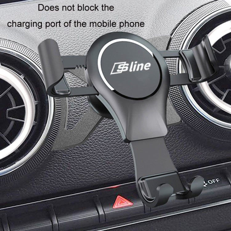 For Audi Car Strong Magnetic Phone Holder(Q2L Stand 1 Silver) - Special Car Holders by PMC TechLife | Online Shopping South Africa | PMC TechLife | Buy Now Pay Later Mobicred