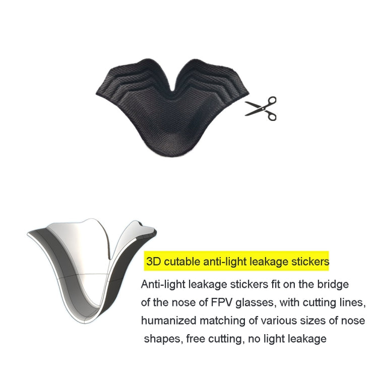 For DJI FPV Goggles V1  V2 Foam Padding Eye Mask Headband Accessories,Spec: Grey Eye Pad - free shipping - PMC TechLife - Order now!
