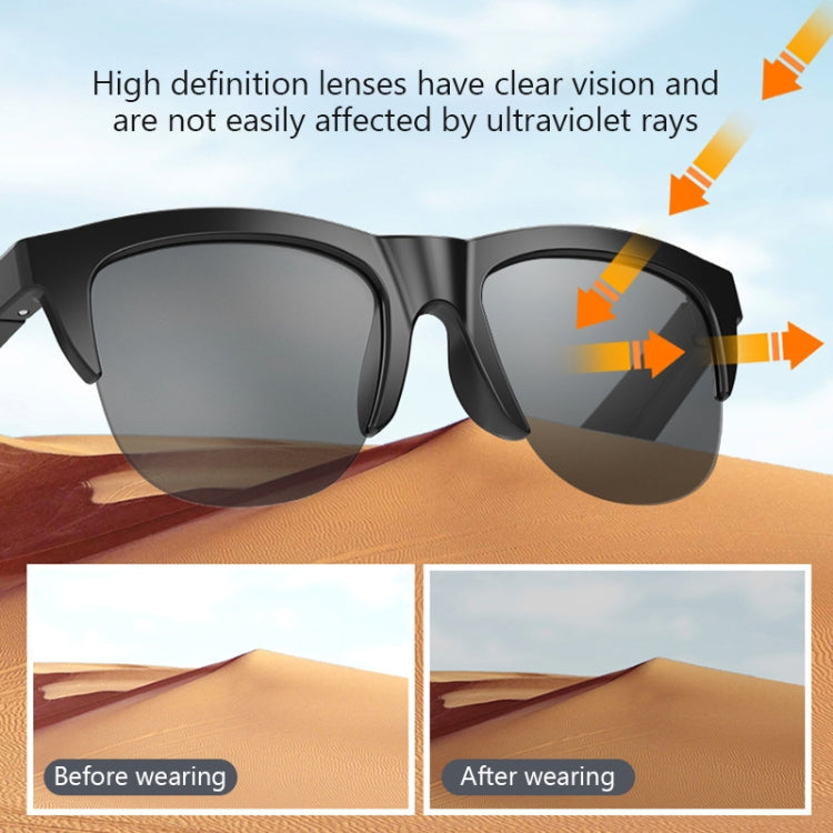 F08 Men Style Bluetooth 5.3 Smart Sunglasses Wireless Headset Anti-Strong Light Anti-Polarized Sunglasses - Bluetooth Earphone by PMC TechLife | Online Shopping South Africa | PMC TechLife | Buy Now Pay Later Mobicred