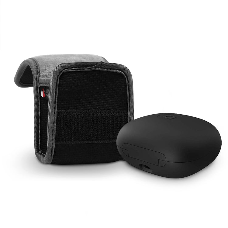 For Powerbeats Pro Earphone Charging Box Storage Bag Thickened Anti-fall Protection Bag(Black) - free shipping - PMC TechLife - Order now!