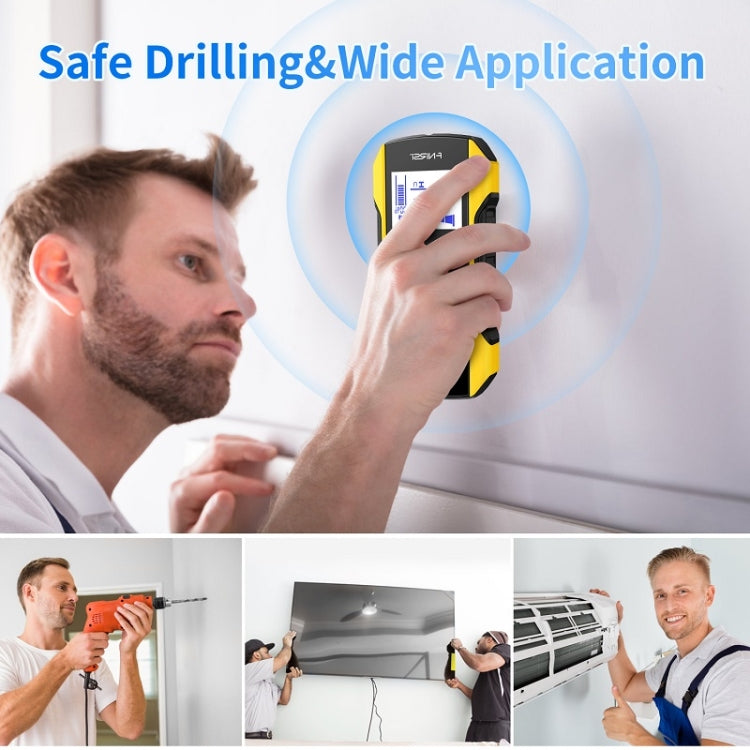 FNIRSI WD-01 Multifunctional Load-Bearing Wall Wire Metal Detector Dark Line Scanner - free shipping - PMC TechLife - Order now!