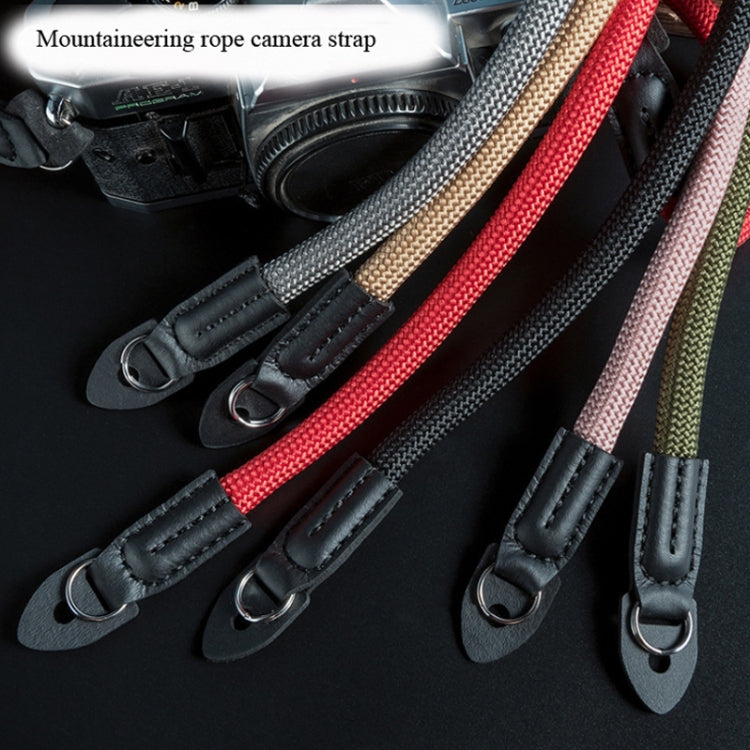 Climbing Rope Camera Strap SLR Camera Retro Wearable Shoulder Strap(Gray) - Camera Strap by PMC TechLife | Online Shopping South Africa | PMC TechLife