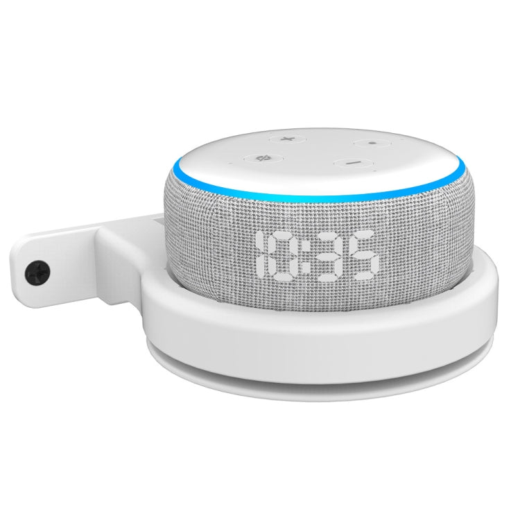 For Amazon Echo Dot 3/4 AhaStyle DD96 Stand Wall Storage Stand(White) - Speaker Bracket by AhaStyle | Online Shopping South Africa | PMC TechLife