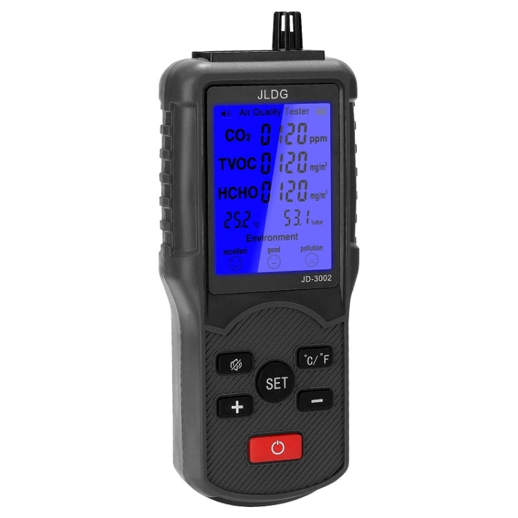 JD-3002 Carbon Dioxide Comprehensive Air Quality Temperature Humidity Detector(480g) - Air & Water Quality Tester by PMC TechLife | Online Shopping South Africa | PMC TechLife | Buy Now Pay Later Mobicred