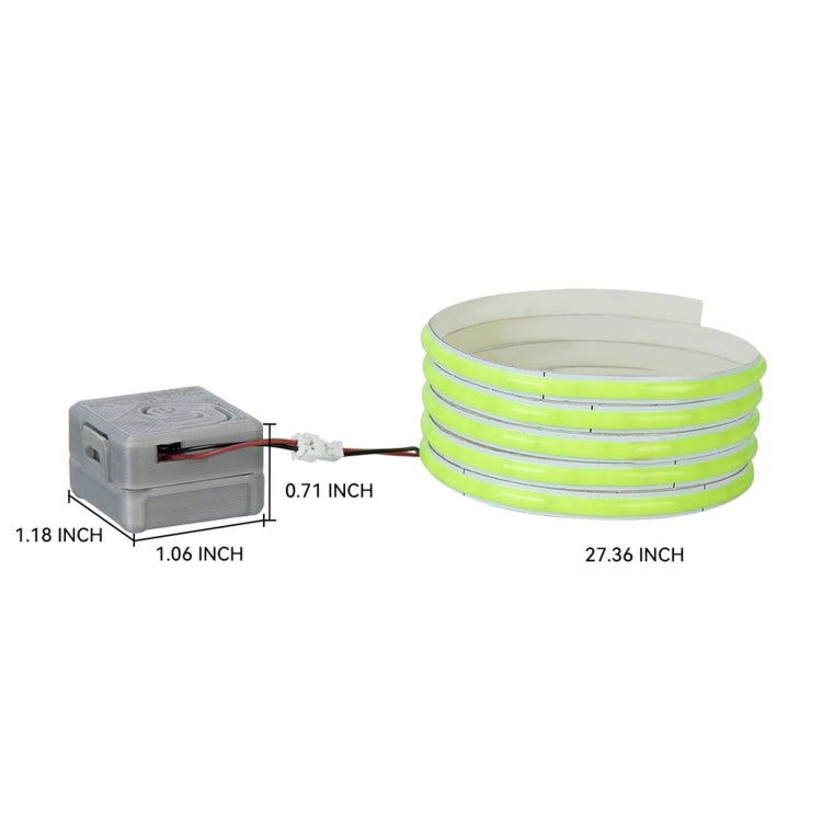 For DJI Avata RCSTQ Light-emitting Light Strip Night Flight Warning Light Strip(Blue) - Other by RCSTQ | Online Shopping South Africa | PMC TechLife | Buy Now Pay Later Mobicred