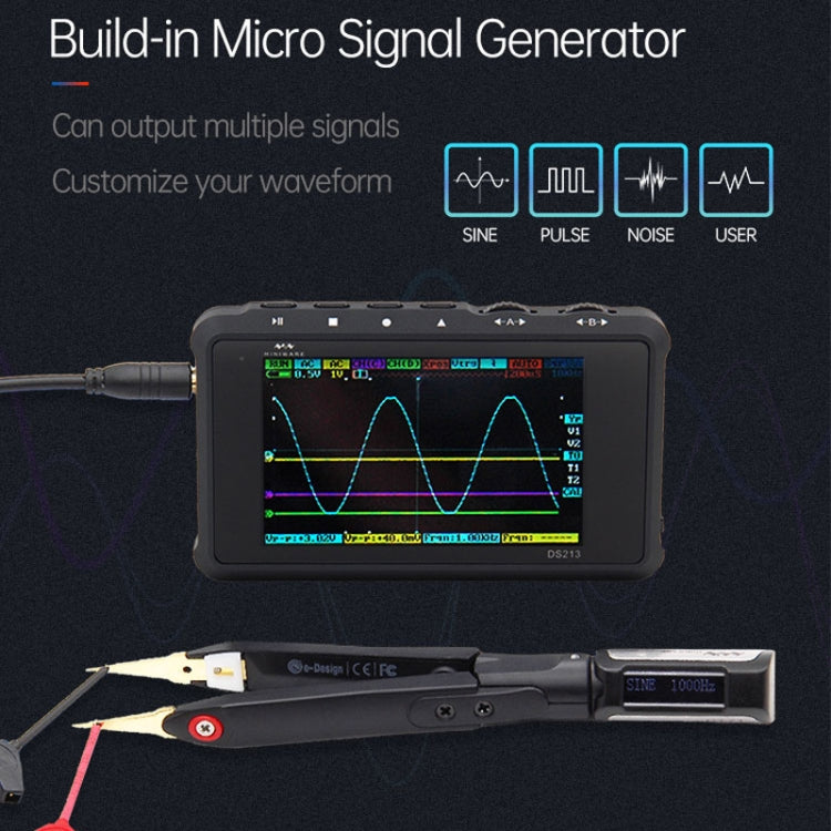 MINIWARE DT71 Measuring Digital Tweezers Signal Generator Multimeter - free shipping - PMC TechLife - Order now!