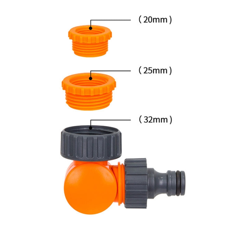 Washing Machine Faucet Connector 180 Degree Swivel Adapter, Specification: Adapter+6 Points Water Connection - free shipping - PMC TechLife - Order now!