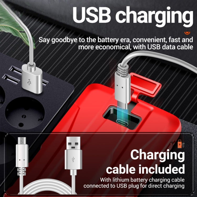 ANENG 683 Smart Touch Screen Automatic Range Rechargeable Multimeter(Red) - free shipping - PMC TechLife - Order now!