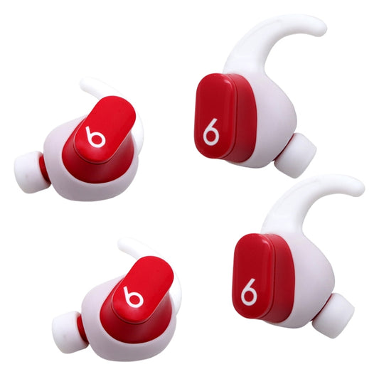 For Beats Studio Buds 2pairs Wireless Bluetooth Earphone Silicone Non-slip Ear Caps(White) - Anti-dust & Ear Caps by PMC Jewellery | Online Shopping South Africa | PMC Jewellery