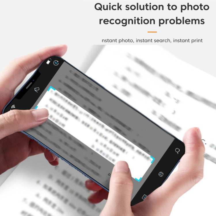 A31 Bluetooth Handheld Portable Self-adhesive Thermal Printer, Color: Blue+5 Rolls Printer Paper - Printer by PMC TechLife | Online Shopping South Africa | PMC TechLife