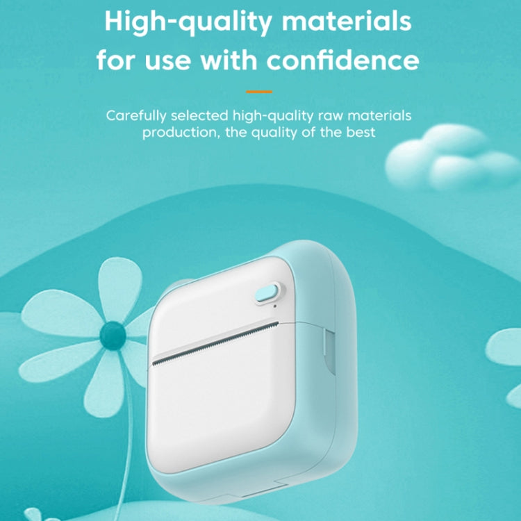 A31 Bluetooth Handheld Portable Self-adhesive Thermal Printer, Color: Blue+5 Rolls Printer Paper - Printer by PMC TechLife | Online Shopping South Africa | PMC TechLife