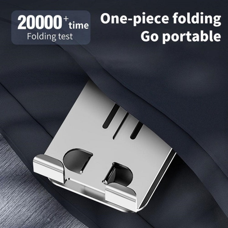 Desktop 360-degree Rotating Foldable Mobile Phone Holder, Color: Metal Gray - free shipping - PMC TechLife - Order now!