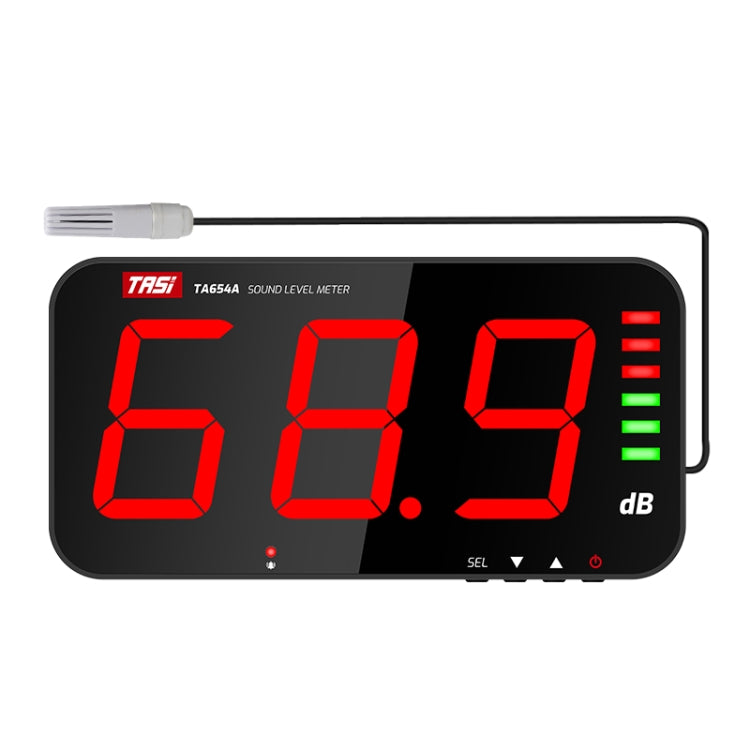 TASI TA654A Large Screen Wall-Mounted Noise Meter Decibel Detector - free shipping - PMC TechLife - Order now!