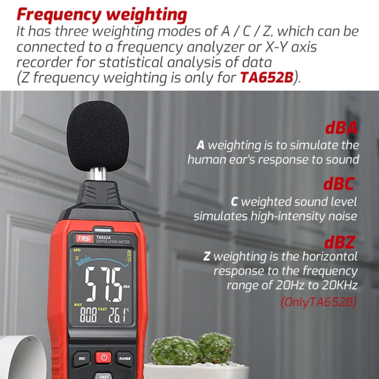 TASI TA652A Home Noise Tester Detection Volume Device - free shipping - PMC TechLife - Order now!