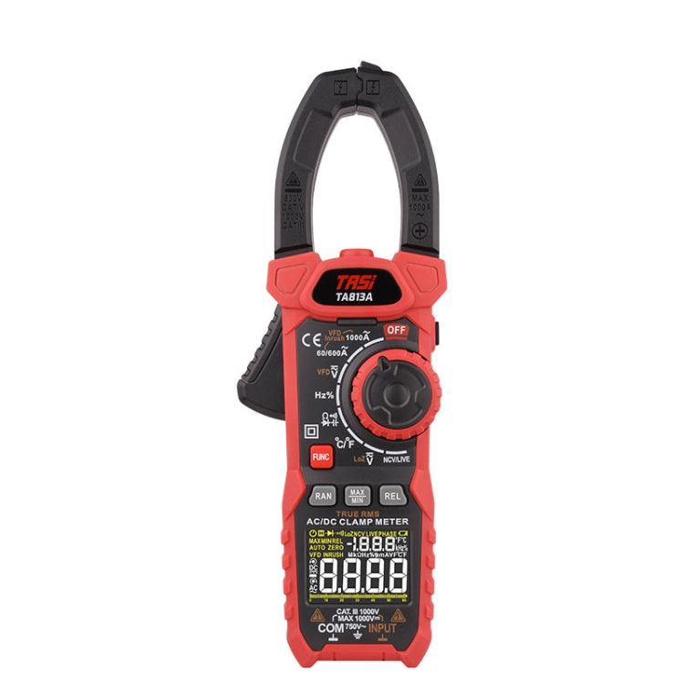 TASI TA813A Clamp Meter High Accuracy AC DC Voltage Ammeter - free shipping - PMC TechLife - Order now!