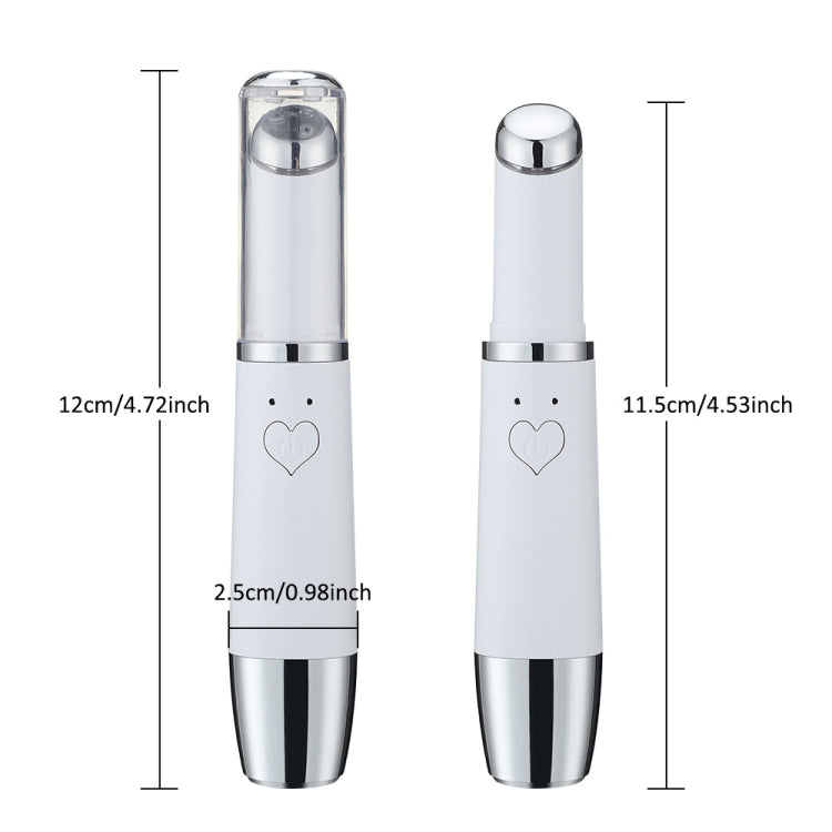 Eye Vibration Heating Massage Pen Removing Eye Wrinkle and Importing Massager Beauty Instruments(White) - free shipping - PMC TechLife - Order now!