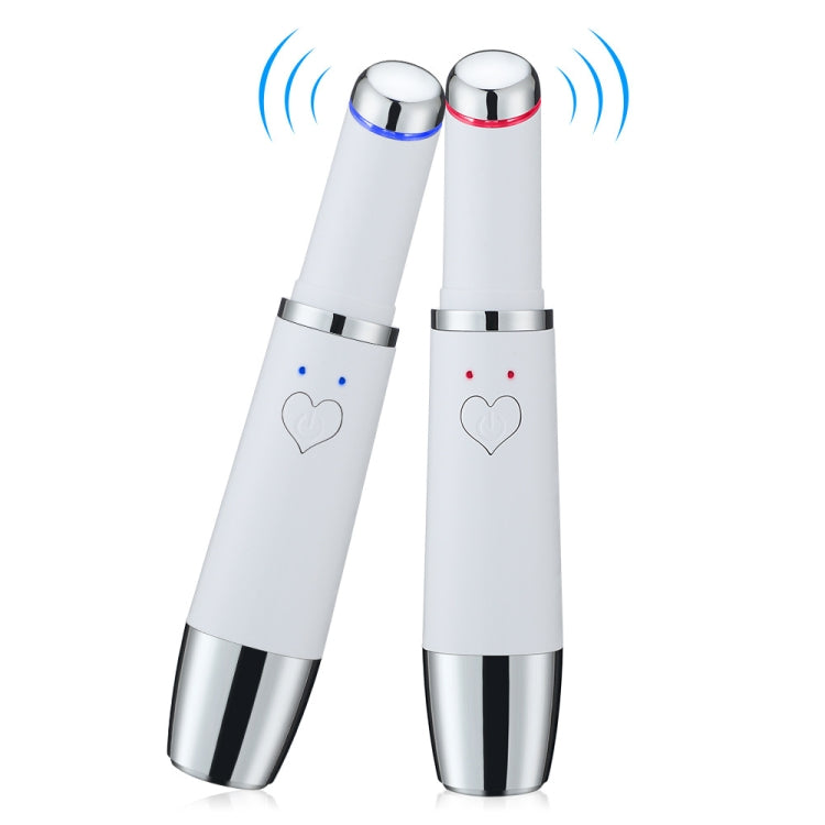 Eye Vibration Heating Massage Pen Removing Eye Wrinkle and Importing Massager Beauty Instruments(White) - free shipping - PMC TechLife - Order now!