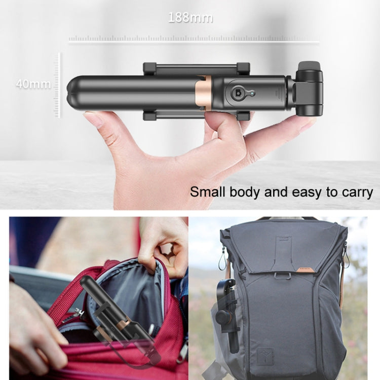 APEXEL APL-D6 Live Video Multifunctional Mobile Phone Gimbal Stabilizer Selfie Stick - free shipping - PMC TechLife - Order now!