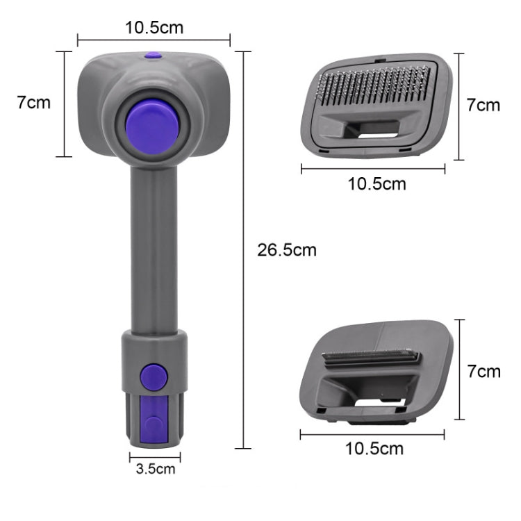 For Dyson V6 V7 V8 V10 V11 Vacuum Cleaner Pet Hair Suction Head, Spec: Standard - free shipping - PMC TechLife - Order now!