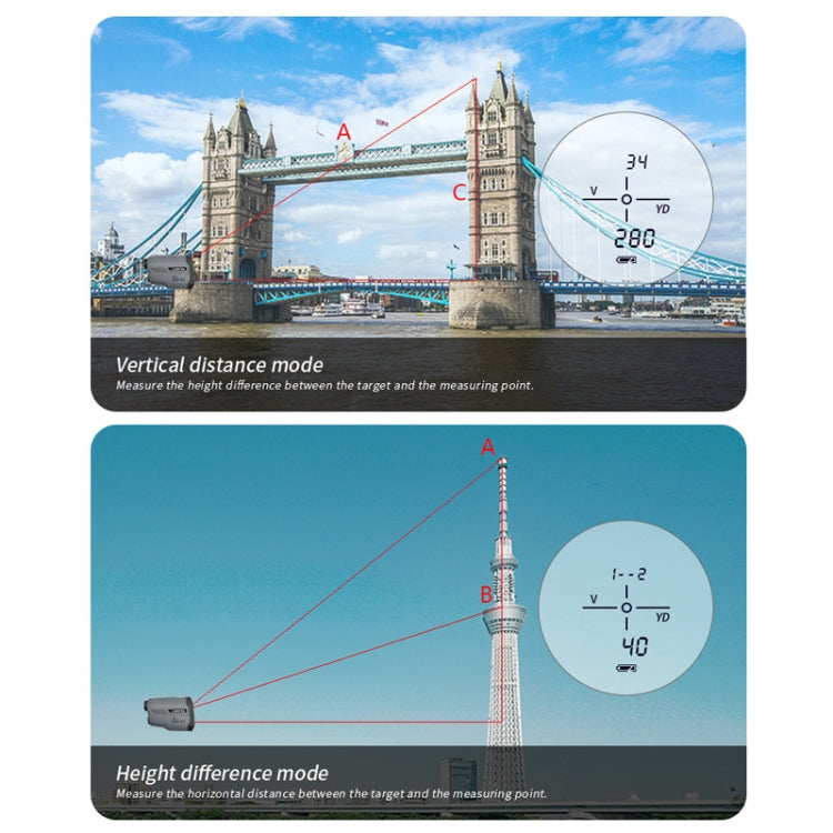 ARTBULL LS-650 Outdoor Golf Laser Rangefinder 650m Altimeter Telescope - free shipping - PMC TechLife - Order now!