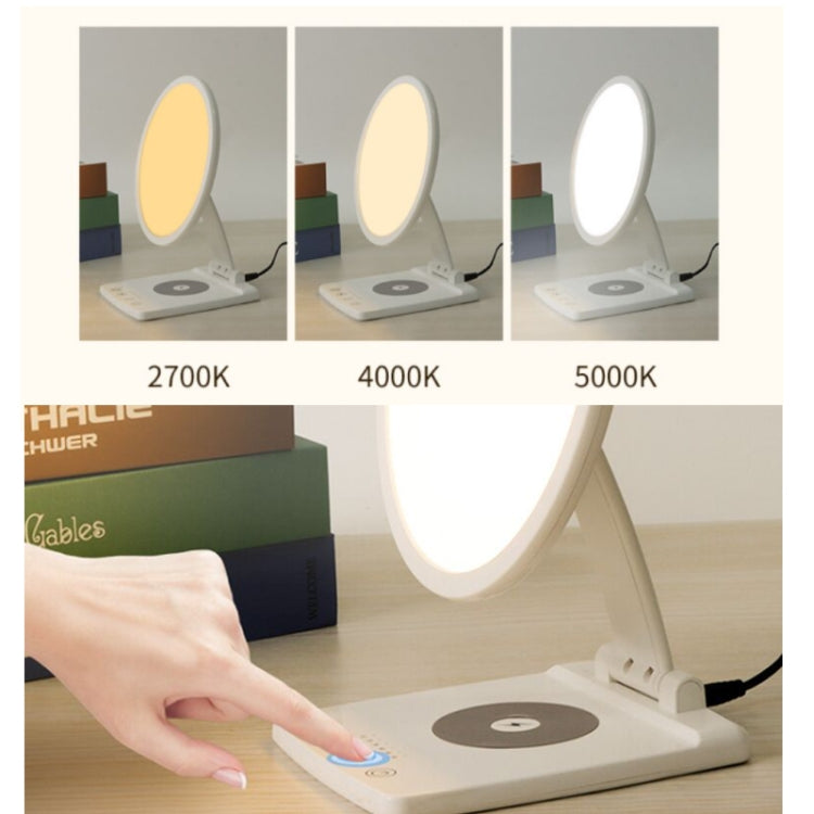 Wireless Charger SAD Therapy Light Intelligent Timing Emotional Physiotherapy Light(UK Plug) - Others by PMC TechLife | Online Shopping South Africa | PMC TechLife
