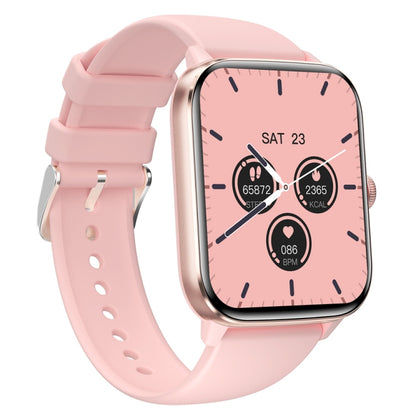 Aluminum Voice Assistant Music Blood Glucose Watch(Pink) - Smart Watches by PMC Jewellery | Online Shopping South Africa | PMC Jewellery