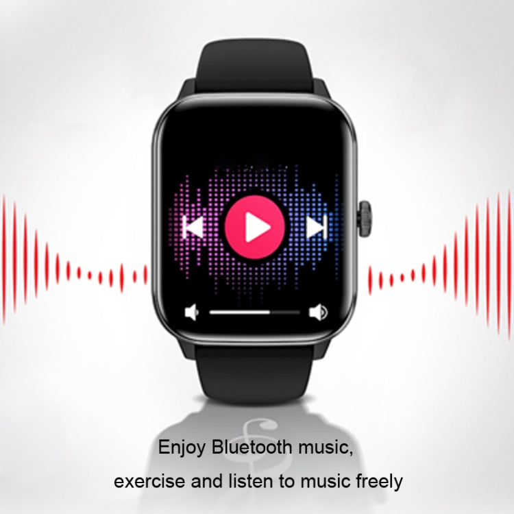 Aluminum Voice Assistant Music Blood Glucose Watch(Pink) - Smart Watches by PMC TechLife | Online Shopping South Africa | PMC TechLife