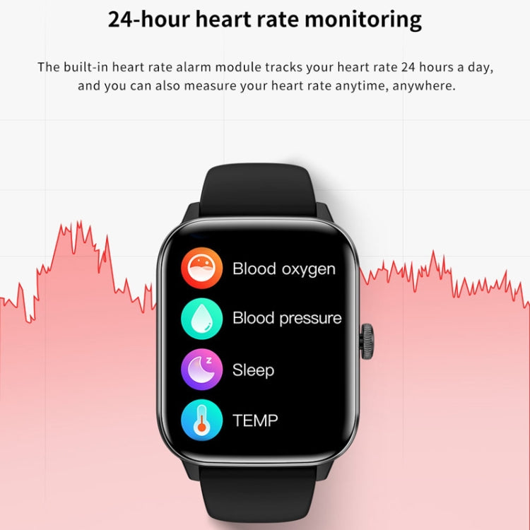 Aluminum Voice Assistant Music Blood Glucose Watch(Pink) - Smart Watches by PMC TechLife | Online Shopping South Africa | PMC TechLife