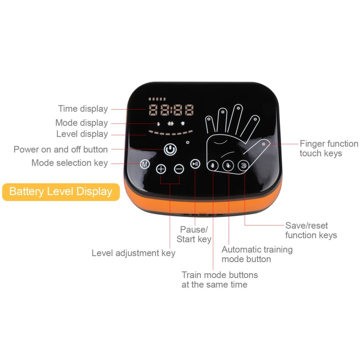 Intelligent Rehabilitation Robot Glove Trainer With AU Plug Adapter, Size: L(Host+Left Hand) - Corrector by PMC TechLife | Online Shopping South Africa | PMC TechLife | Buy Now Pay Later Mobicred