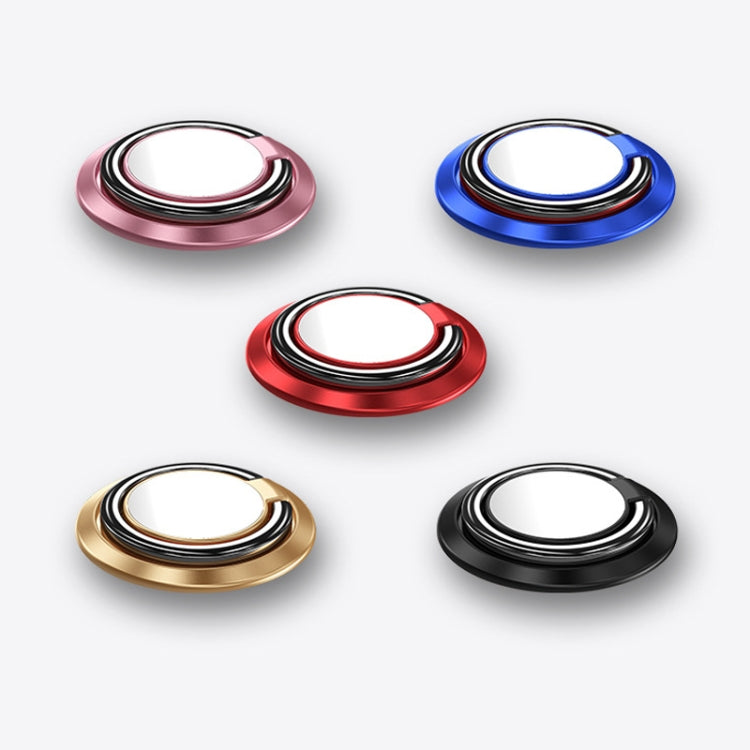 5pcs Car Magnetic Metal Ring Buckle Mobile Phone Holder(Pink) - Ring Holder by PMC TechLife | Online Shopping South Africa | PMC TechLife
