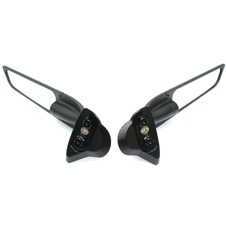 For YAMAHA YZF-R6/R7 Motorcycle Fixed Wing Reflector(Black) - Side Mirrors by PMC TechLife | Online Shopping South Africa | PMC TechLife | Buy Now Pay Later Mobicred