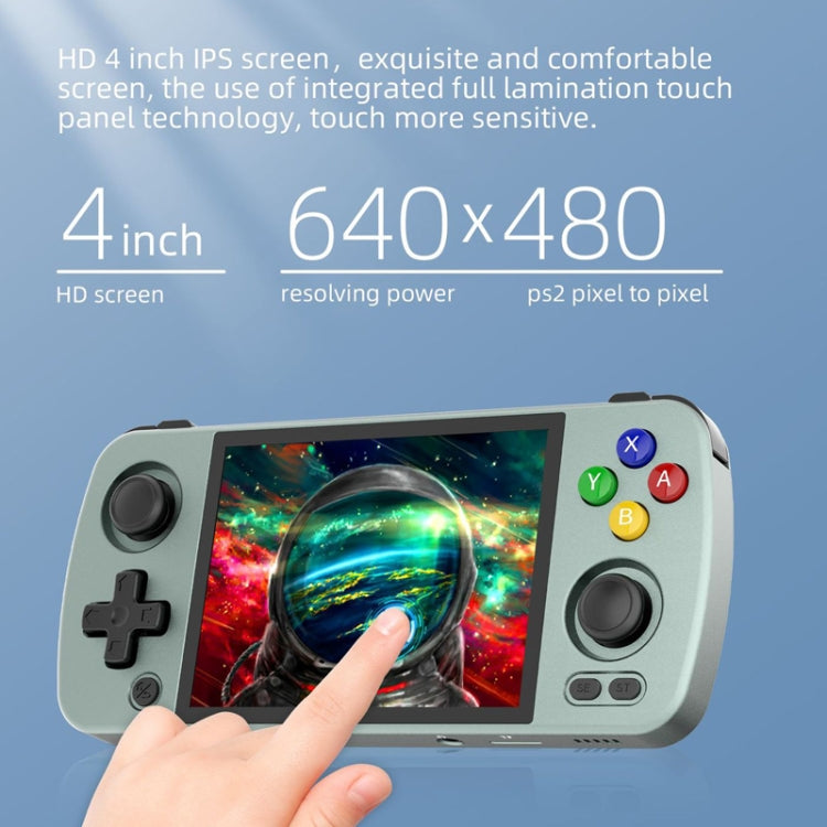 ANBERNIC RG405M Handheld Game Console 4 Inch IPS Touch Screen Aluminum Alloy Android 12 System  128G+256G 4000+Games(Black) - Pocket Console by ANBERNIC | Online Shopping South Africa | PMC Jewellery | Buy Now Pay Later Mobicred