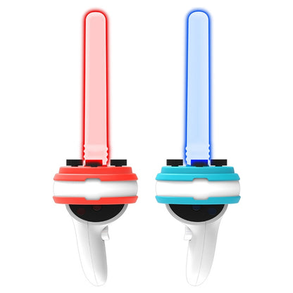 Iplay For Oculus Quest2 VR Handle Motion Rhythm Lightsaber(Red Blue 1 Pair) - VR Accessories by iplay | Online Shopping South Africa | PMC Jewellery