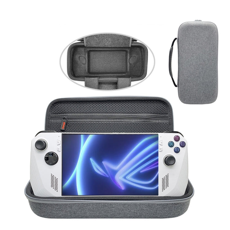 For ASUS ROG Ally Game Console Storage Bag EVA Oxford Bunetto Bracket Protection Bag(Gray) - free shipping - PMC TechLife - Order now!