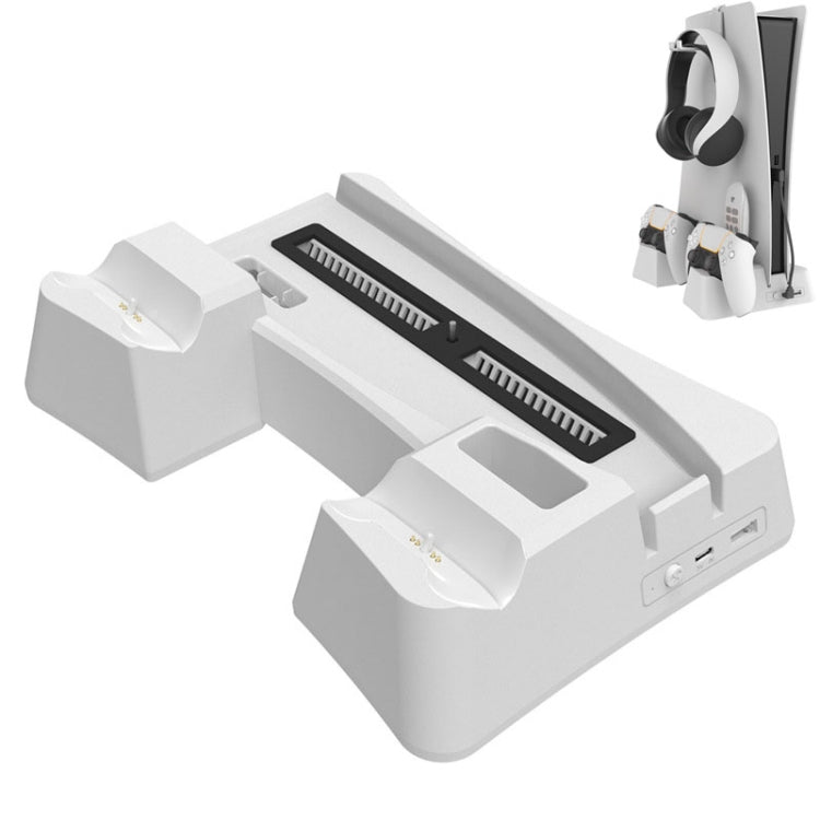 iplay HBP-351 For Sony PS5 Host Cooling Base Bracket Multifunctional Handle Charging Stand(White) - free shipping - PMC TechLife - Order now!