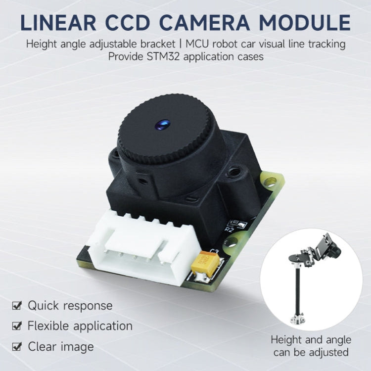 Yahboom Single Column CCD Camera Module Linear Array Sensor, Model: TSL1401 - free shipping - PMC TechLife - Order now!