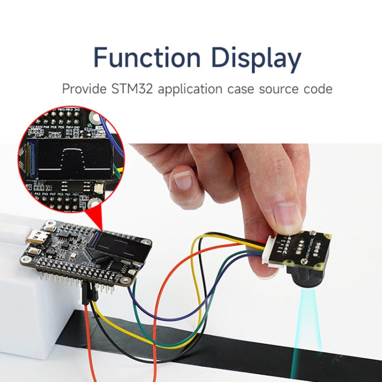 Yahboom Single Column CCD Camera Module Linear Array Sensor, Model: TSL1401 - free shipping - PMC TechLife - Order now!