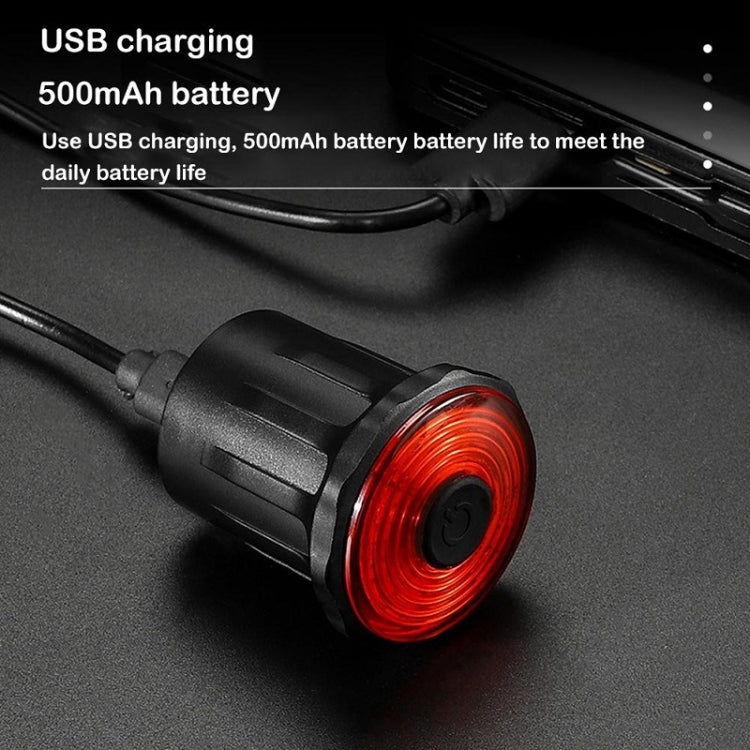WEST BIKING Bicycle USB Charging Smart Brake Sensor Warning Tail Light(Cushion) - Taillights by WEST BIKING | Online Shopping South Africa | PMC TechLife | Buy Now Pay Later Mobicred