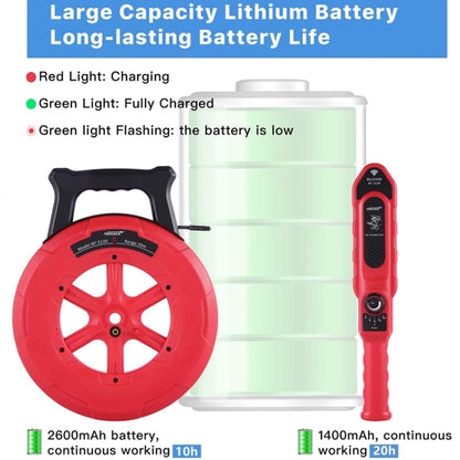 NOYAFA NF-5140 Wall Pipe Blockage Detector Pipe Blockage Detector For Iron/PVC/Cement/Steel Pipes - Other Tester Tool by NOYAFA | Online Shopping South Africa | PMC Jewellery | Buy Now Pay Later Mobicred