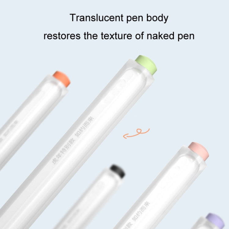 For Apple Pencil 2 Non-Slip Anti-Fall Translucent Segmented Pen Case(Mint Green) - Pencil Accessories by PMC TechLife | Online Shopping South Africa | PMC TechLife