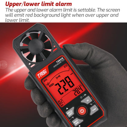 TASI TA641A High Precision Wind Speed Instrument Wind Volume Tester Handheld Wind Speed Meter - Tachometers & Anemometer by TASI | Online Shopping South Africa | PMC Jewellery | Buy Now Pay Later Mobicred